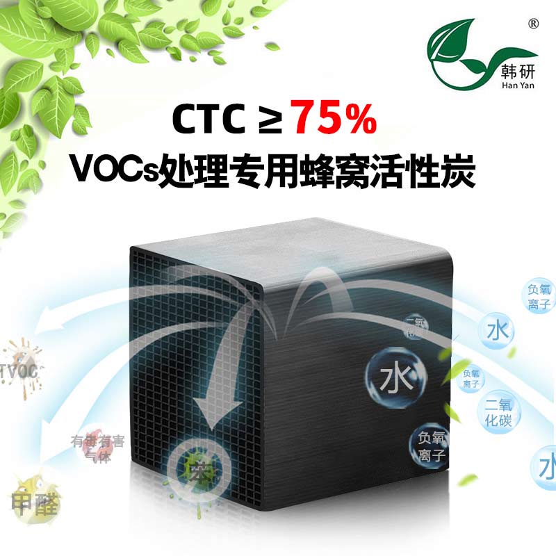 CTC75蜂窩活性炭